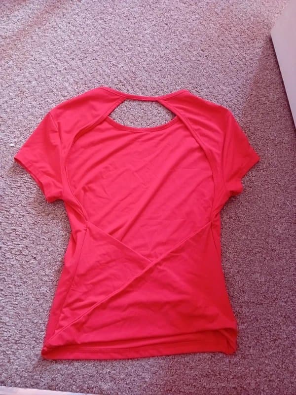 Bershka Y2k tight fit halter neck backless top