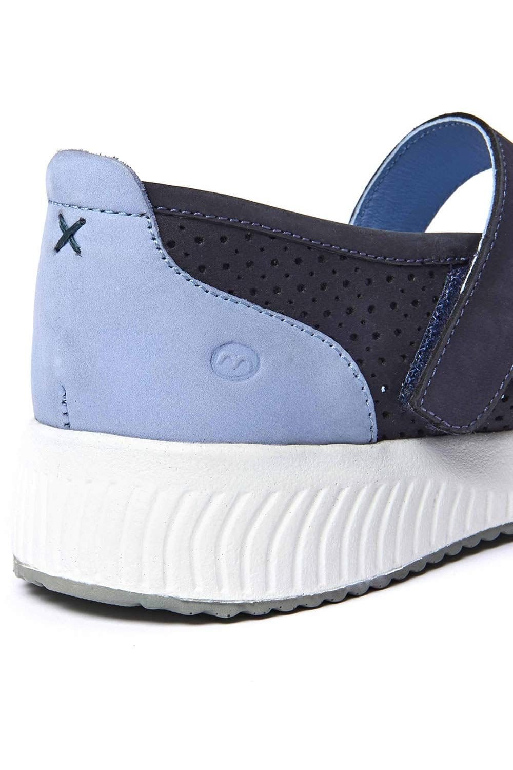 Moshulu Moshulu Women's 'Amara' Sports style ballerina trainer in Indigo - 4