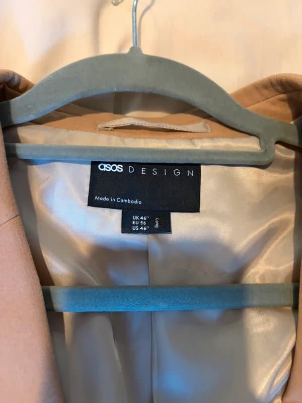 ASOS Design Beige blazer