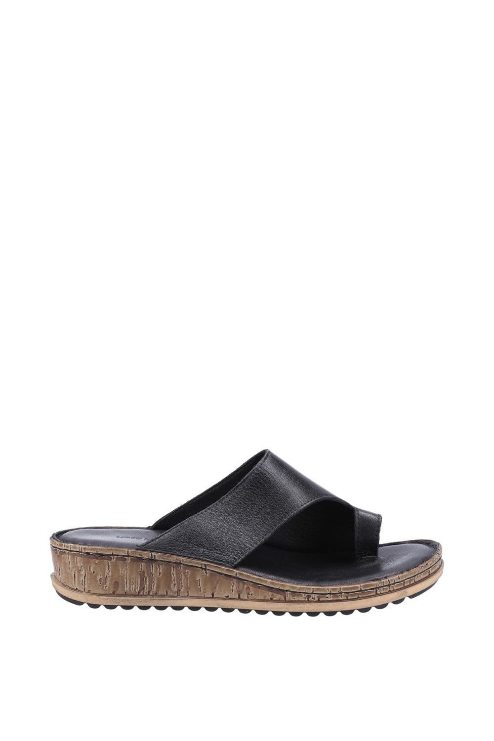 Hush Puppies Hush Puppies Women's 'Elissa Toepost' Sandals in Black - 4