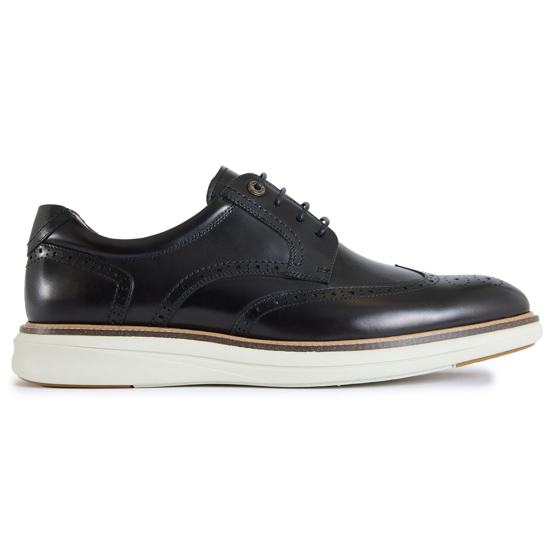 Simon Carter SIMON CARTER Men's Oreilly Brogue Shoes in Black