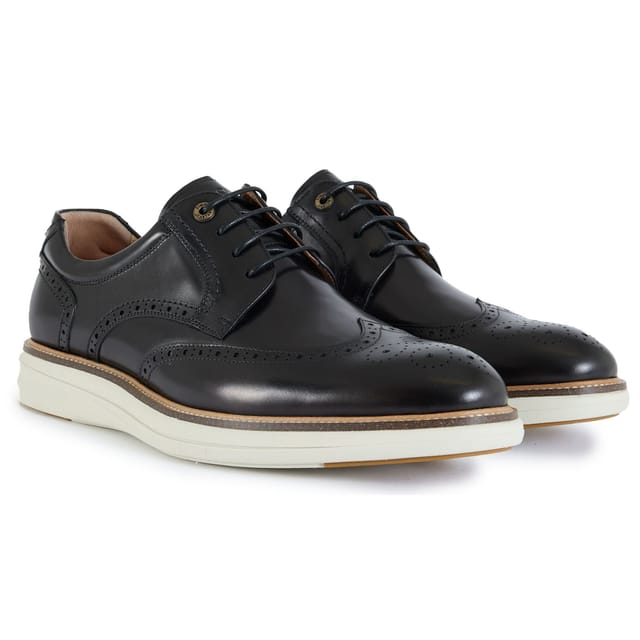 Simon Carter SIMON CARTER Men's Oreilly Brogue Shoes in Black - 2