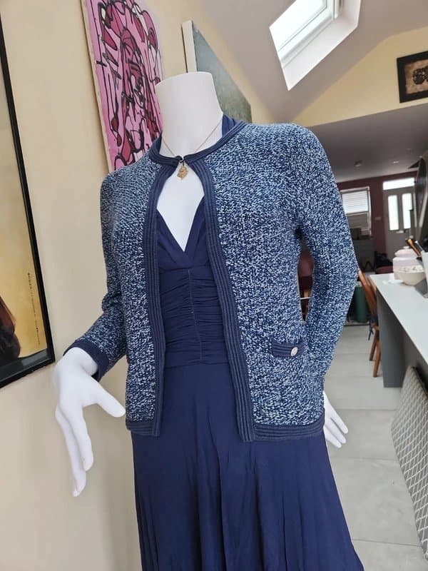 Oasis Oasis shiny knit bouclé jacket