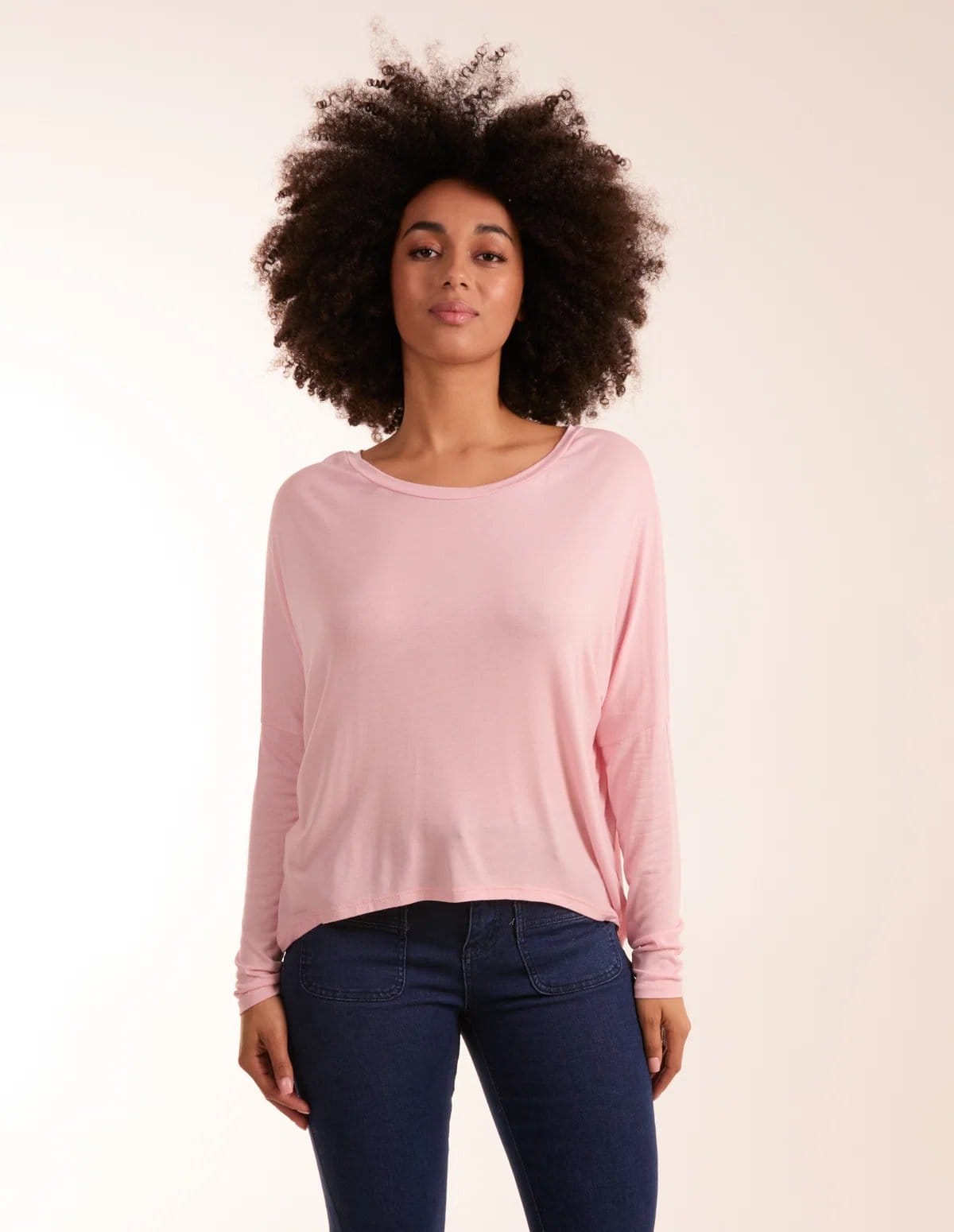 Batwing High Low Top