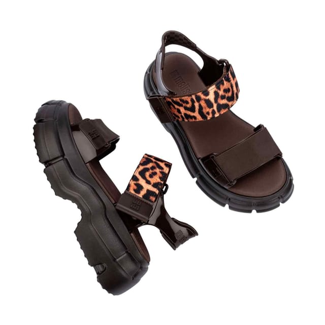 Melissa Shoes Melissa Shoes Women's Pulse Sandals in Brown - 3