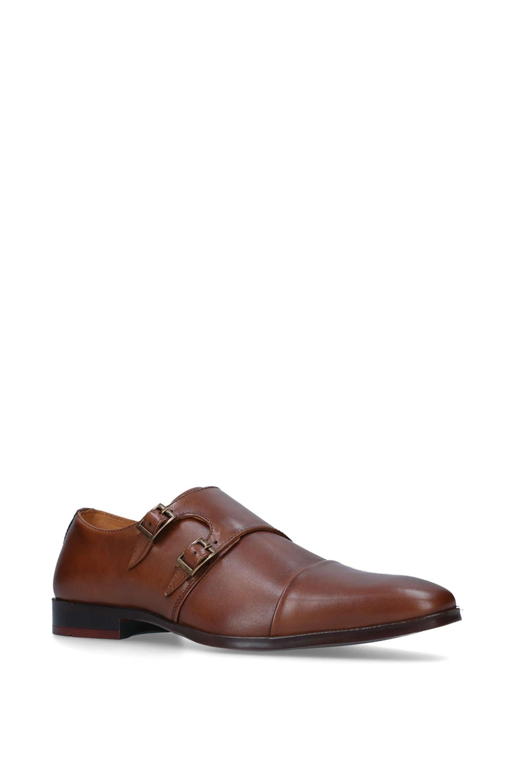 KG Kurt Geiger KG Kurt Geiger Men's 'Collins' Leather Shoes in Tan - 4