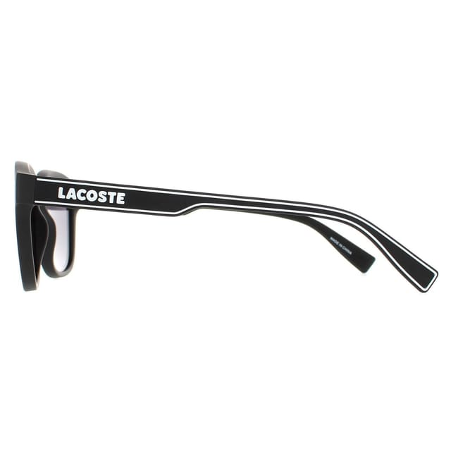 Lacoste Lacoste Men's Rectangle Matte Black Grey L966S - 3