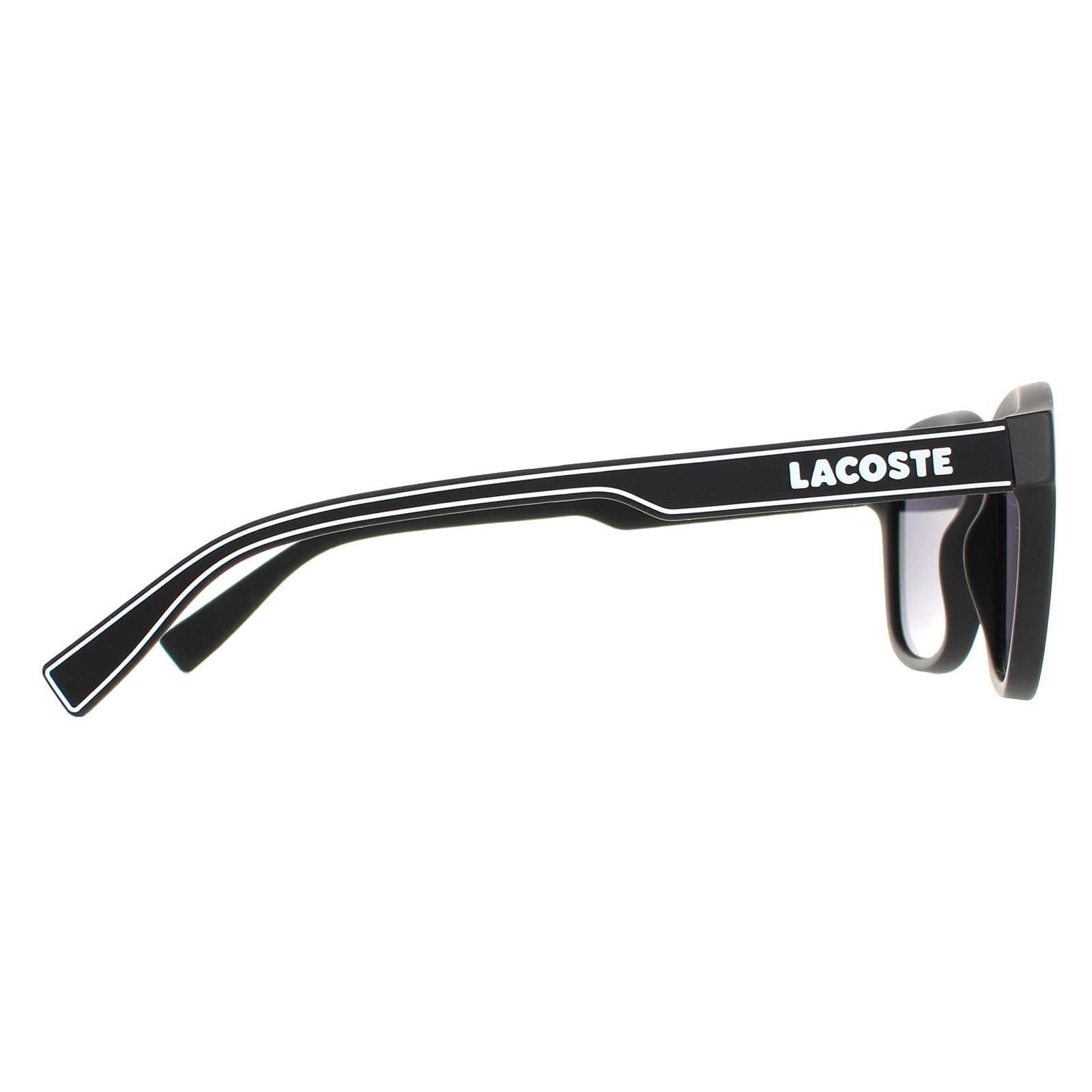 Lacoste Lacoste Men's Rectangle Matte Black Grey L966S - 4