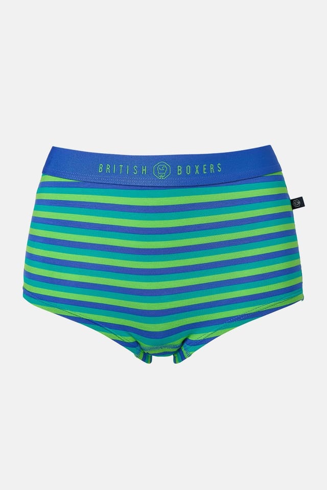 British Boxers British Boxers Women's Pack of Four "Perfect Day" Hipster Boxer Briefs - 2