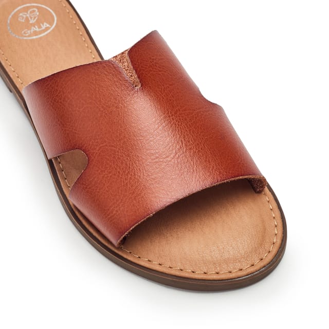 b.soleful b.soleful Women's 'Layana' Porvair Sandals in Camel - 2