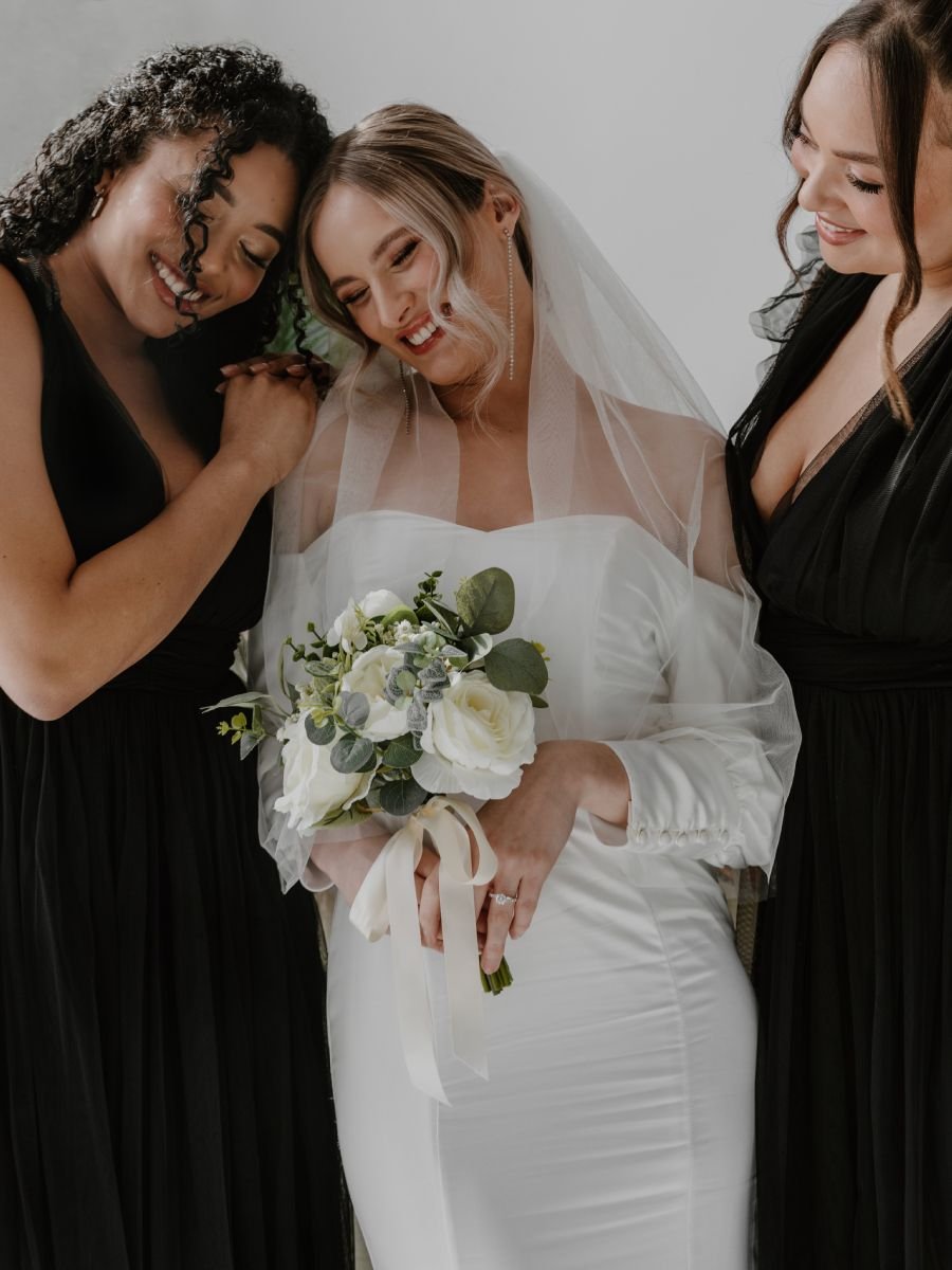 Anaya with Love Anaya with Love Women's Deep V-Neck Maxi Dress in Black - 3