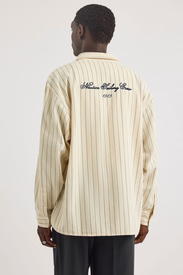 Nautica Nautica Men's Ruth LS Shirt in Ivory - 2