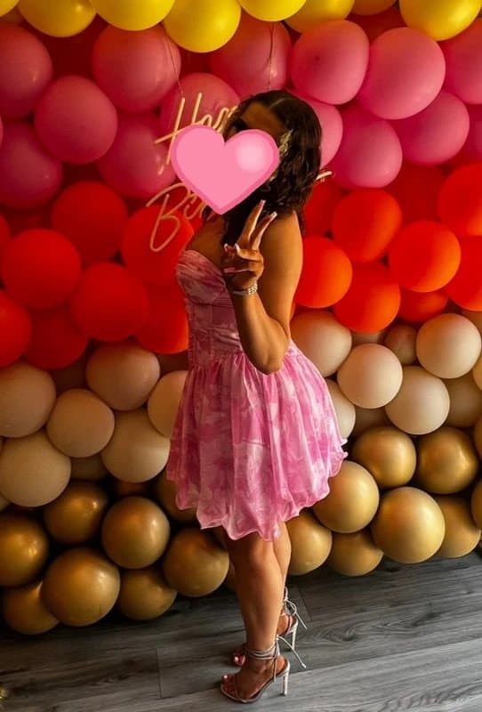 ASOS floral chiffon asos luxe dress