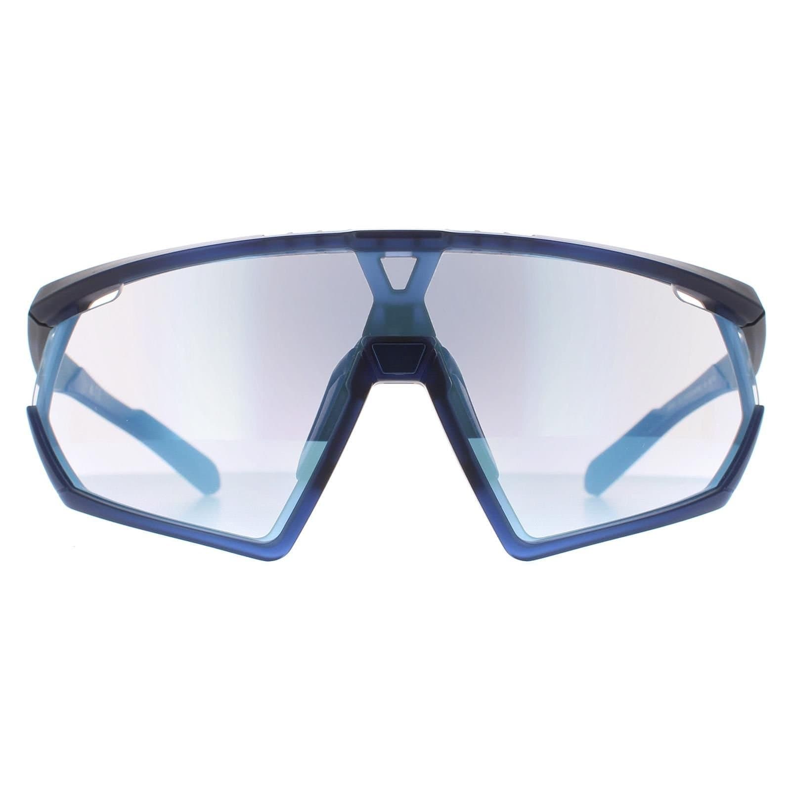 adidas adidas Men's Visor Frosted Dark Blue Vario Azure Mirror Blue SP0001