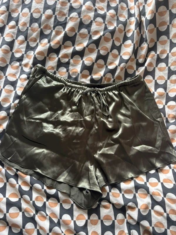 ASOS Silk green shorts from Asos