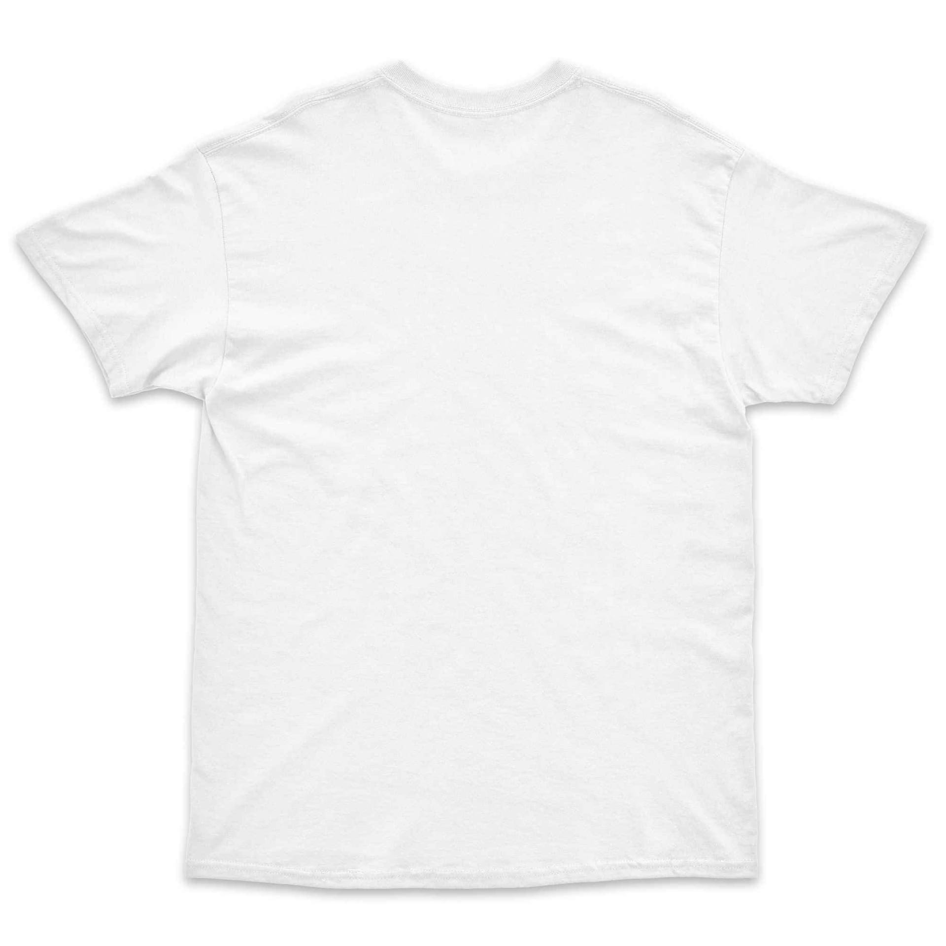 Bad Zebedee Bad Zebedee Men's Scooter Squirrel T-Shirt in White - 4
