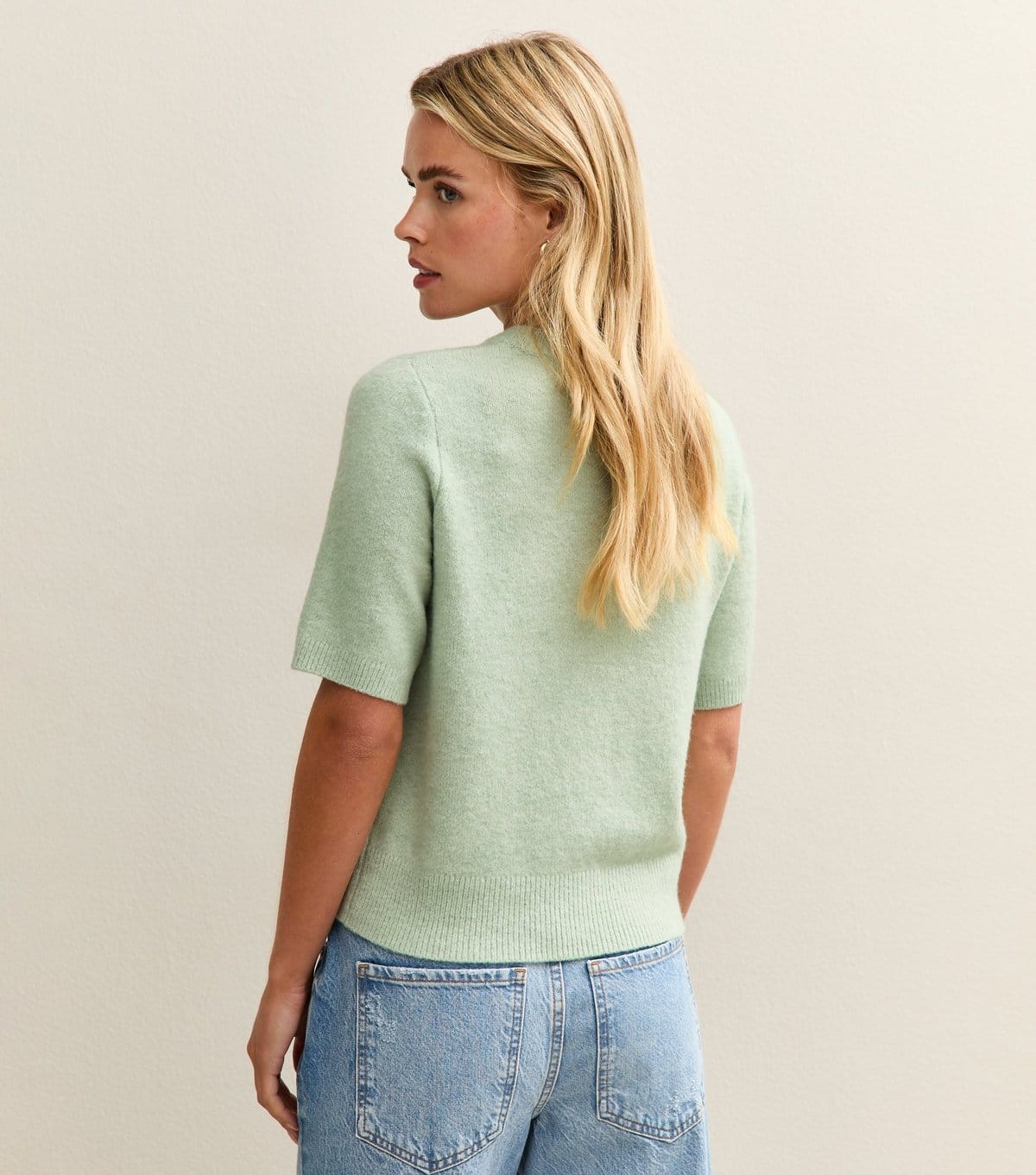 New Look Women's Petite Mint Green Short Sleeve Top New Look - 4