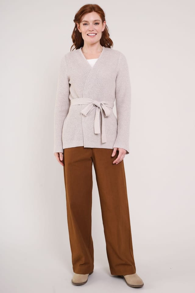 Nomads Clothing Nomads Clothing Women's Cotton Wide Leg Trousers in Brown - 3