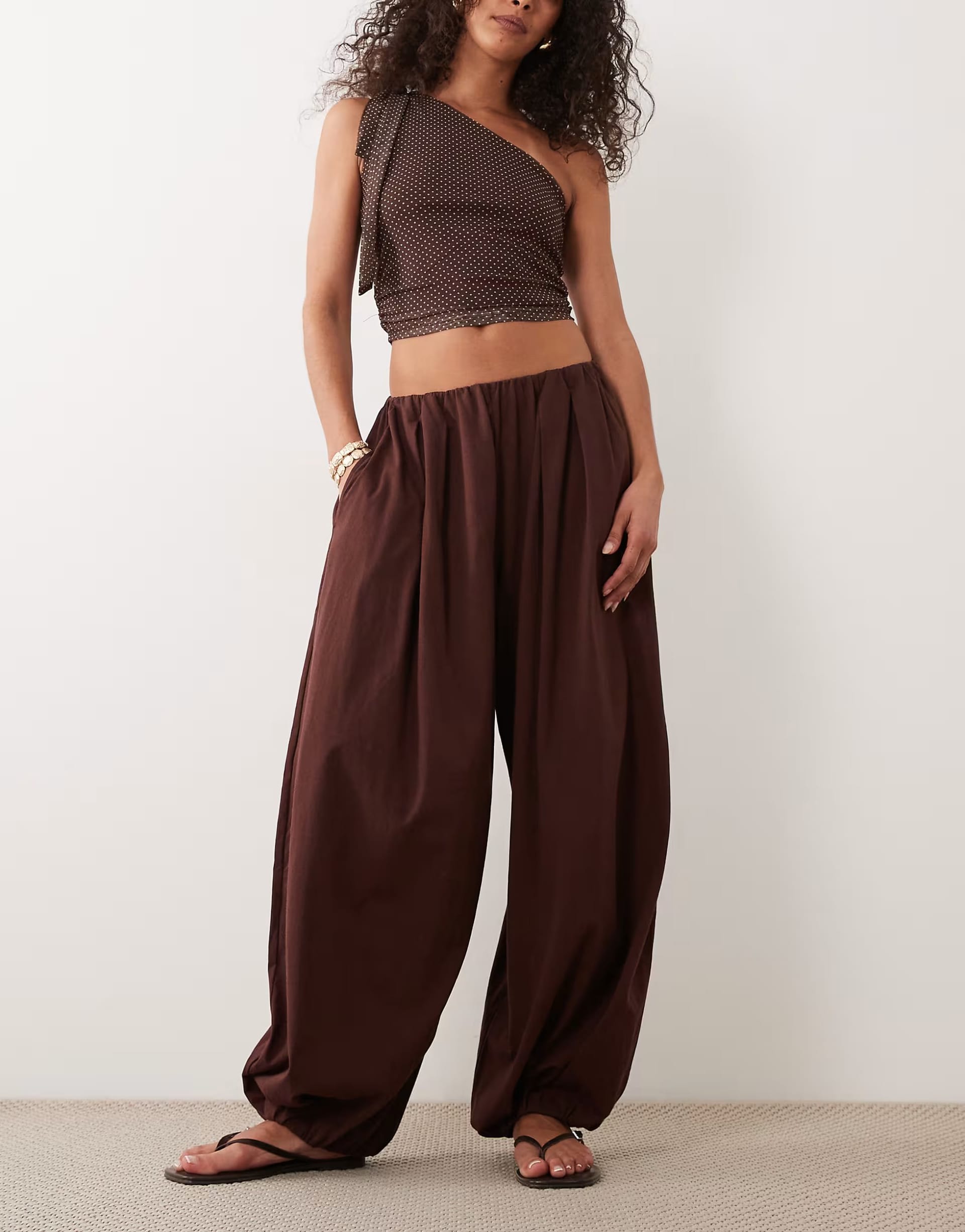 ASOS Chocolate Balloon Pants