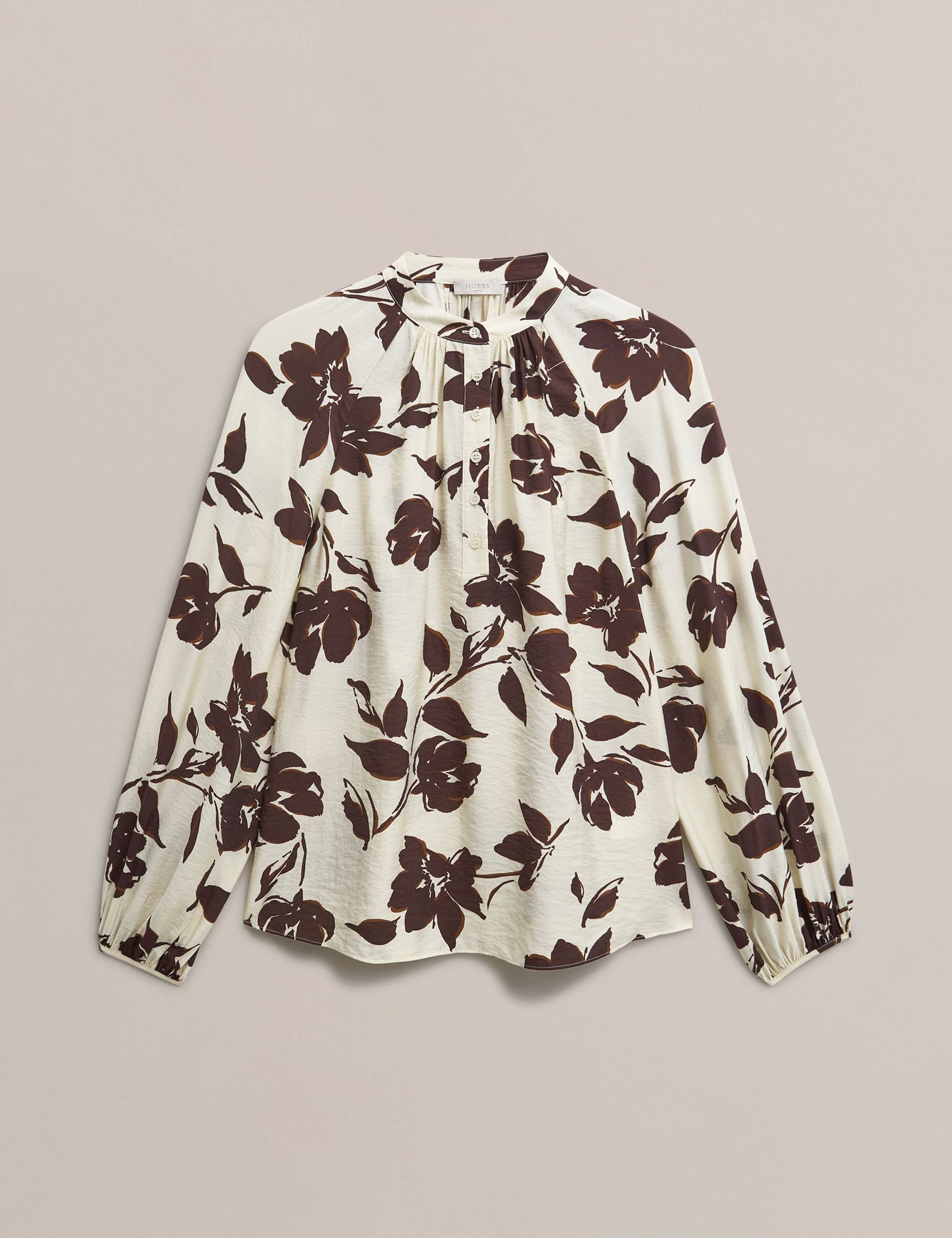 Hobbs London Hobbs London Women's Sherry Blouse in Ecru - 2