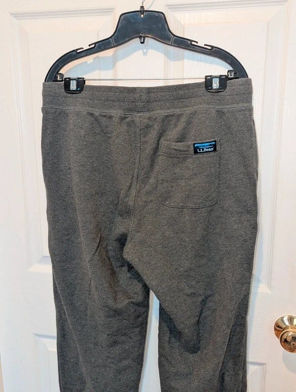 L.L.Bean Gray Jogger Sweatpants for Men