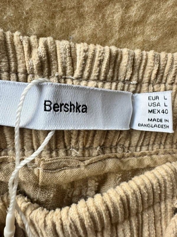 Bershka Bershka cotton neutral casual Corduroy Joggers – BNWT – Unisex