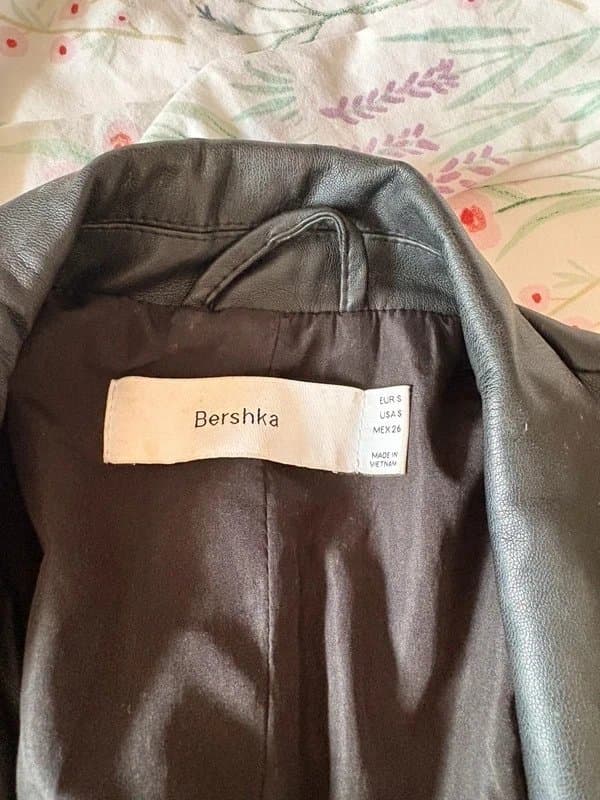 Bershka bershka leather blazer