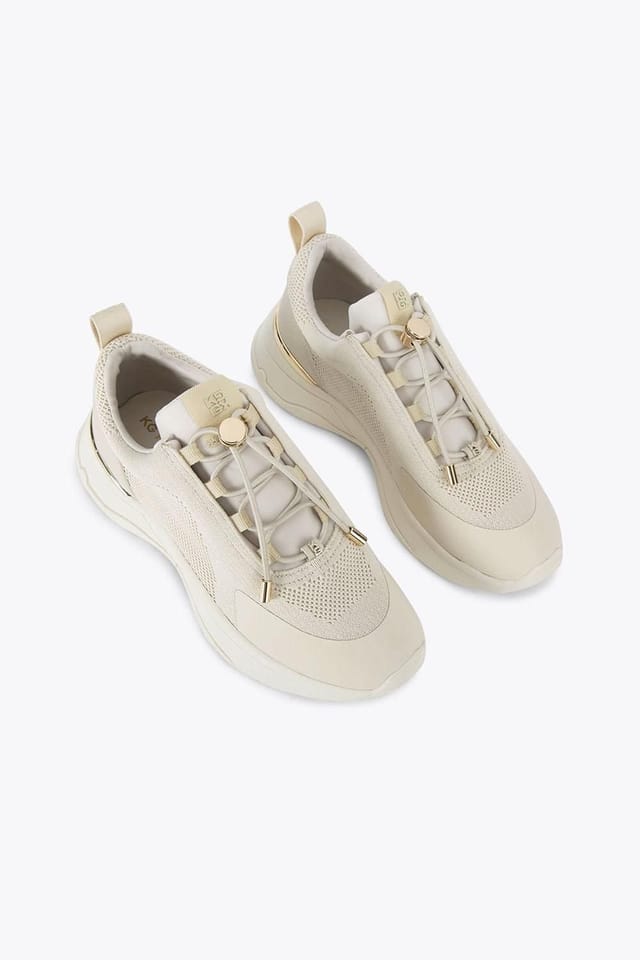 KG Kurt Geiger KG Kurt Geiger Women's 'Link Toggle' Fabric Trainers in Cream - 2