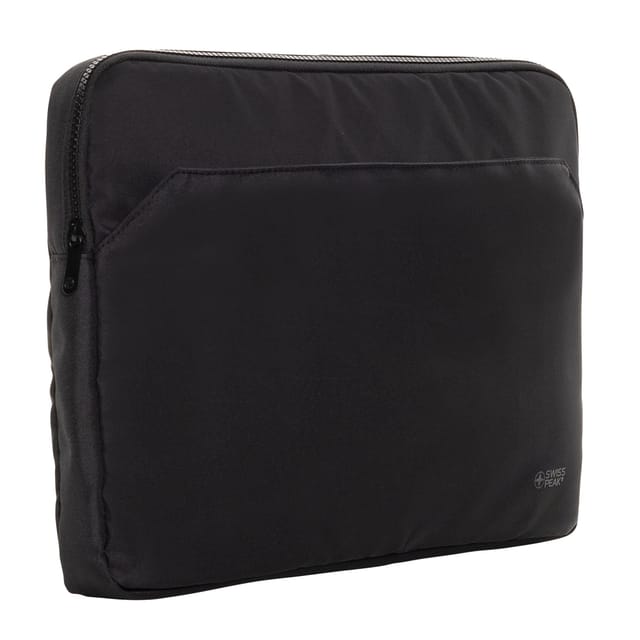 Swiss Peak Swiss Peak Men's Aware Essential RPET Laptop Sleeve in Black - 3