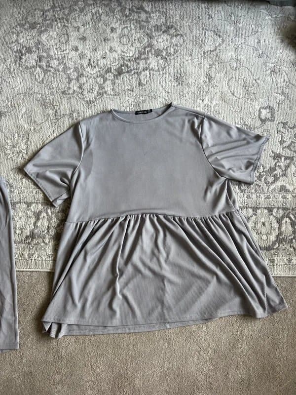 Boohoo Boohoo peplum top and shorts coord - 20