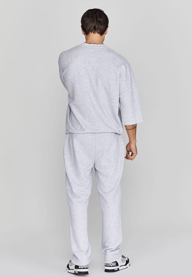 SikSilk SikSilk Men's Cut Off-Sweater in Grey - 3