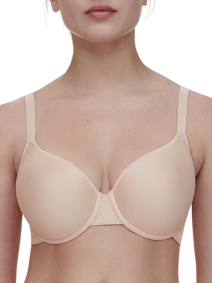 Chantelle Chantelle Women's Easy Bliss Covering Memory Foam Bra in Beige - 2