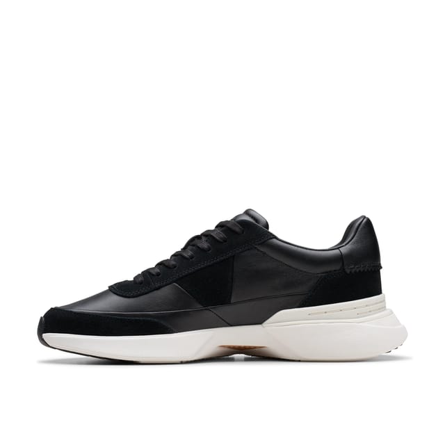 Clarks Clarks Men's Craft Pace Black Leather - 2