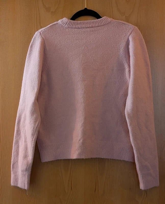 New Look Newlook woman jumper pink medium size