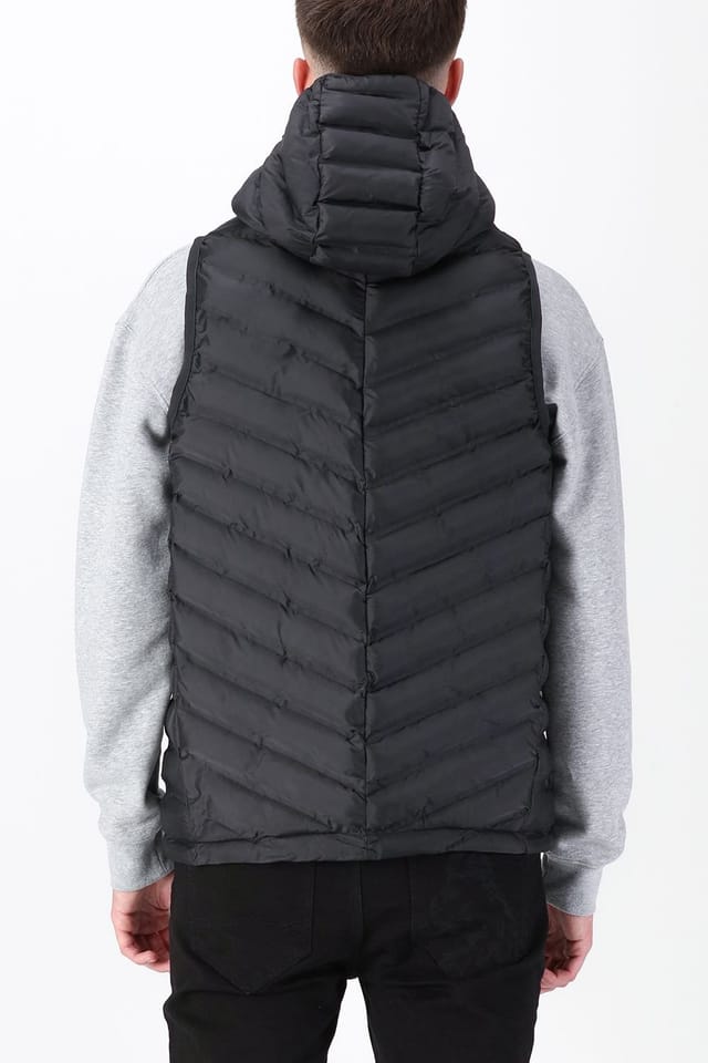 Luke 1977 Luke 1977 Men's New Global Hooded Gilet in Black - 2