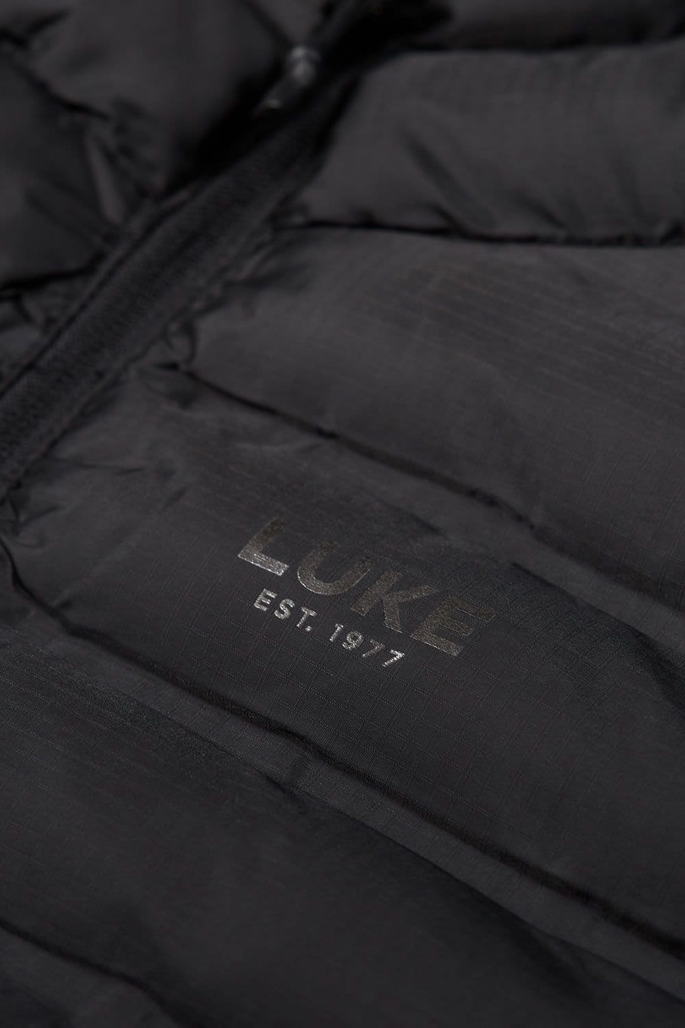 Luke 1977 Luke 1977 Men's New Global Hooded Gilet in Black - 4