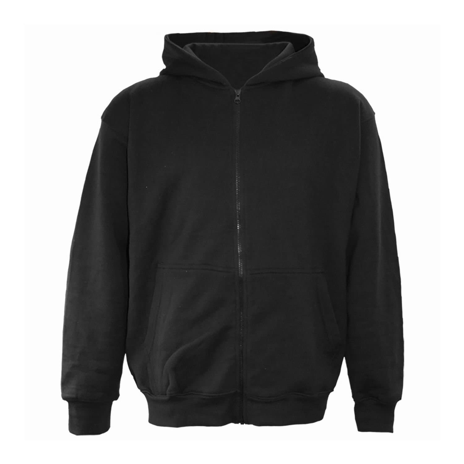 Spiral Direct Spiral Direct Men's Black Full Zip Hoodie