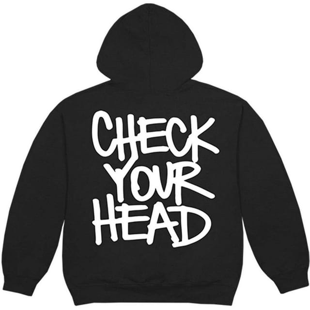 Beastie Boys Beastie Boys Men's Check Your Head Pullover Hoodie in Black - 2