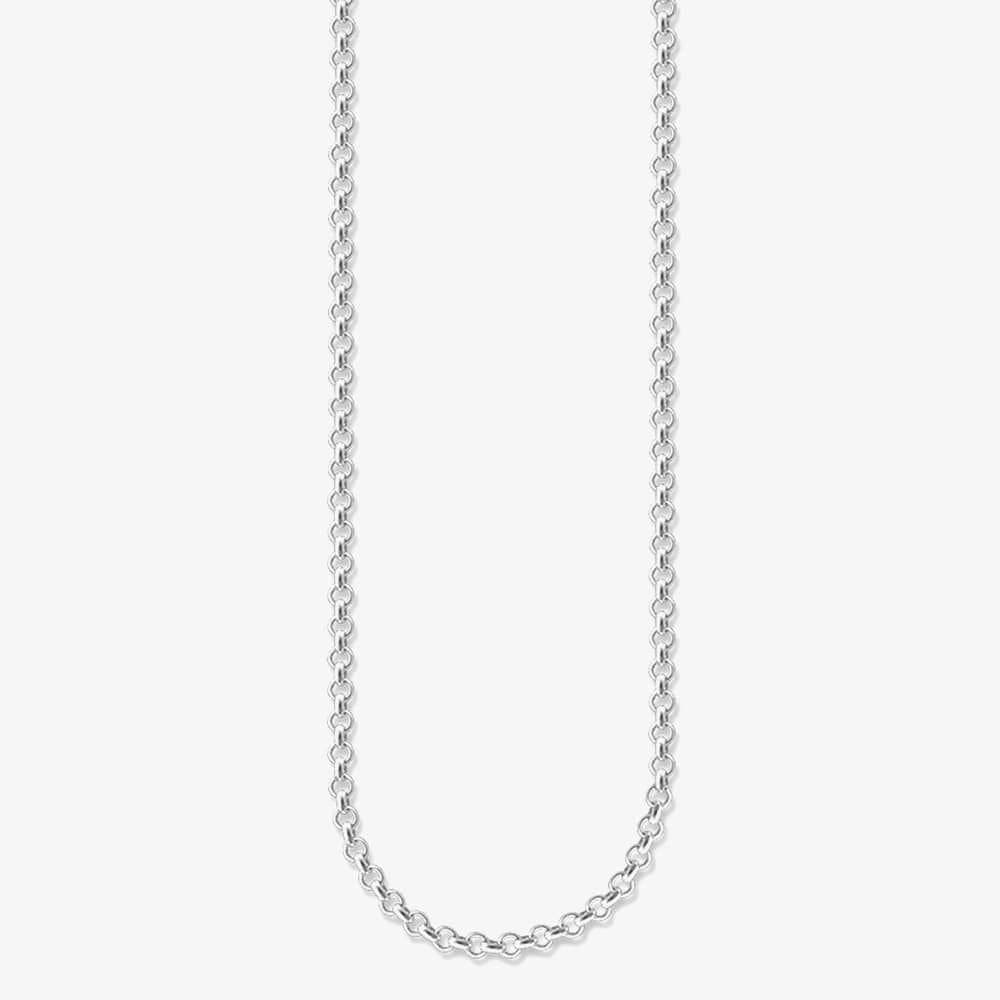 Thomas Sabo THOMAS SABO Women's Silver Belcher Chain 45cm X0001-001-12-S