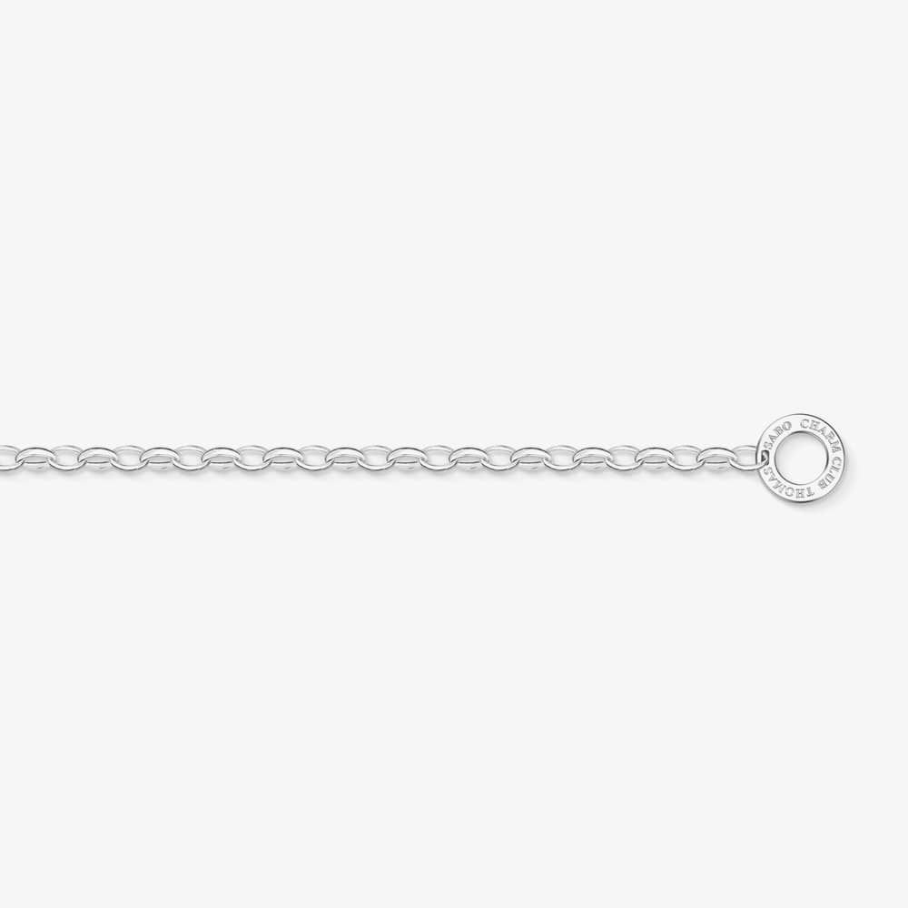Thomas Sabo THOMAS SABO Women's Silver Belcher Chain 45cm X0001-001-12-S - 2
