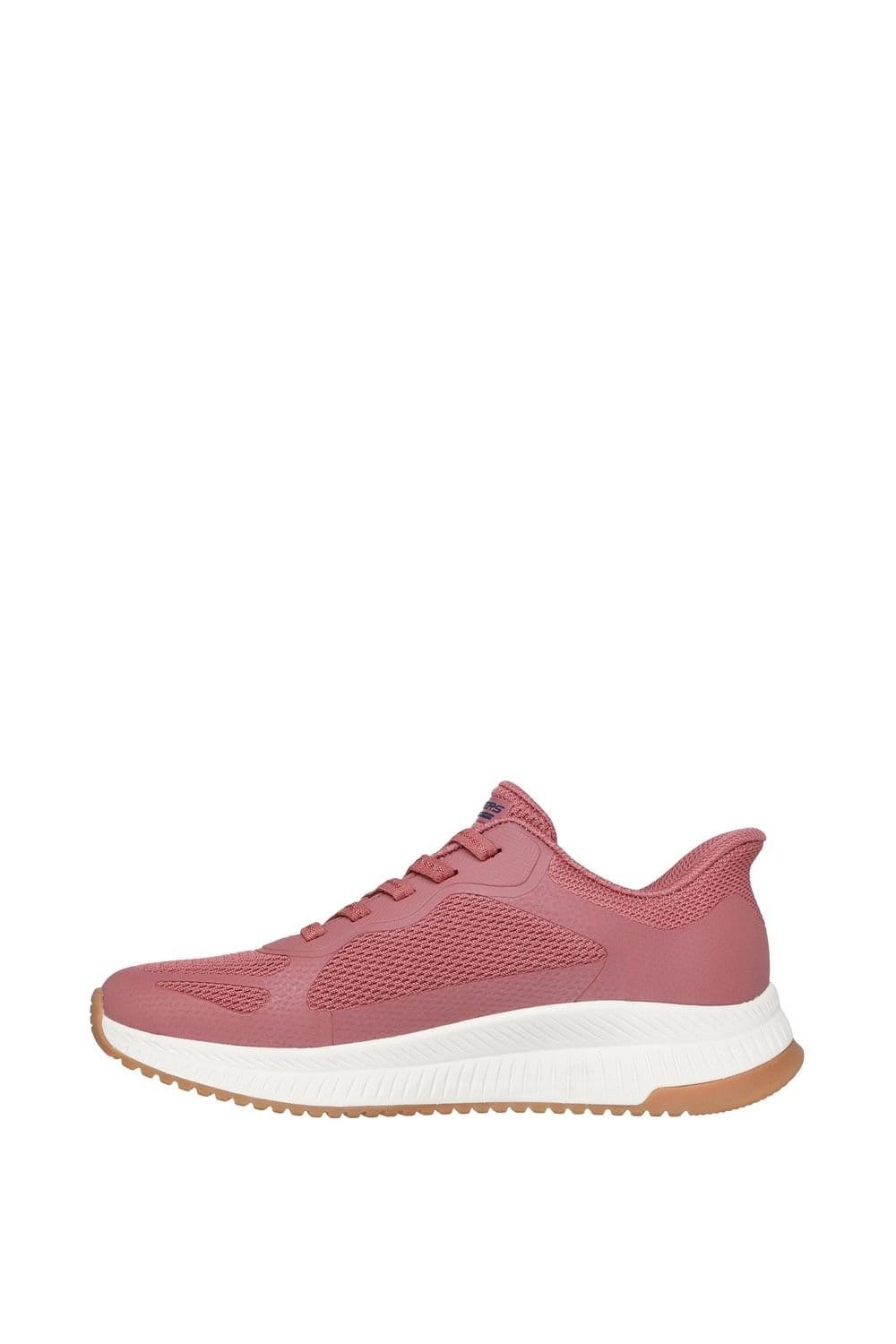 Skechers Skechers Women's BOBS Squad 4 Staple Look Trainer in Rose - 4