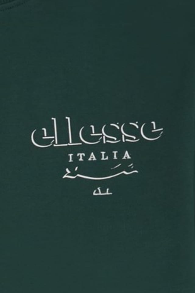 Ellesse Ellesse Men's Scroll Sweatshirt in Dark Green - 3