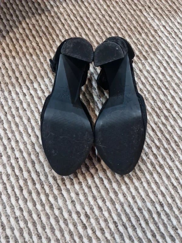 New Look Newlook velvet high heels
