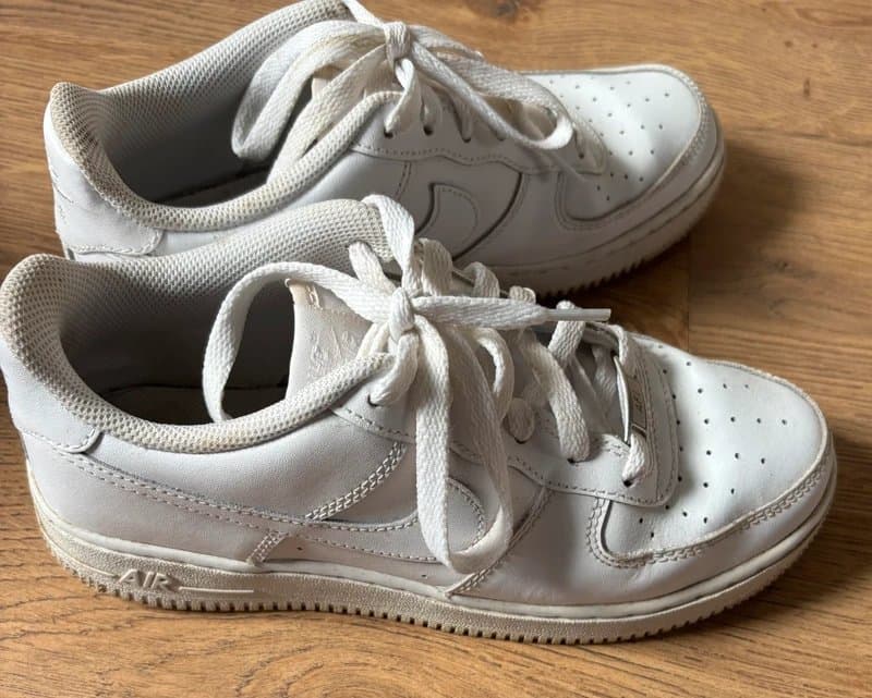 Nike White Nike Air Force 1 Low Sneakers - UK Size 5