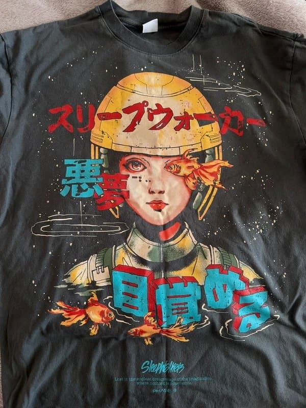 Bershka Bershka graphic T-shirt space themed