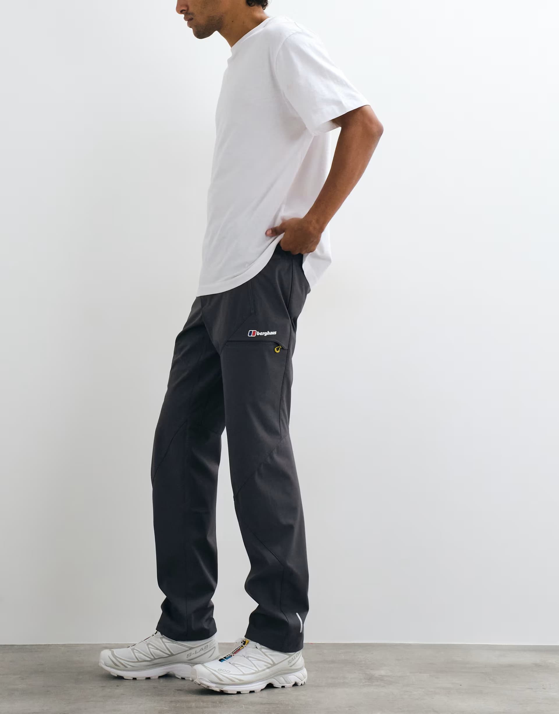 ASOS Berghaus Vantashell pants in archive black
