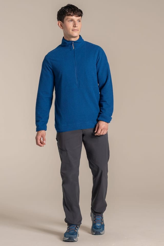 Craghoppers Craghoppers Men's Compresslite Fleece Half Zip in Blue - 3