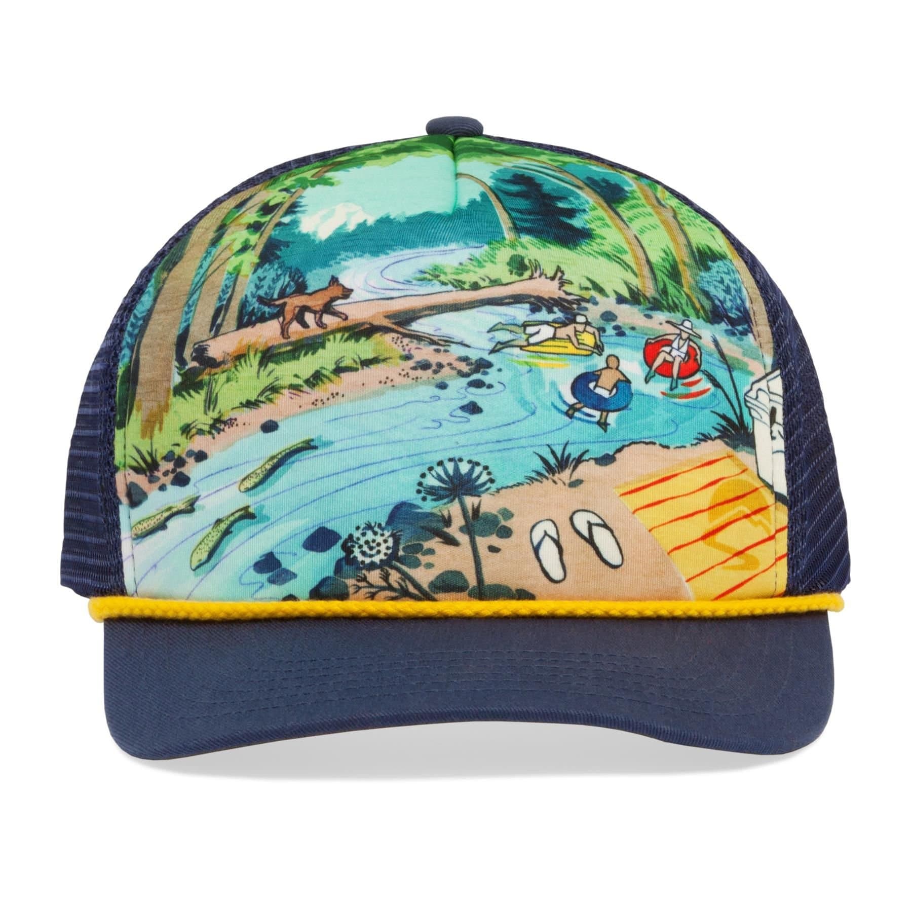 Sunday Afternoons Sunday Afternoons Men's 'Artist Series' Limited Edition Cooling Trucker in Blue