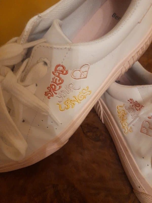 Bershka Bershka Trainers UK 6 white with pink