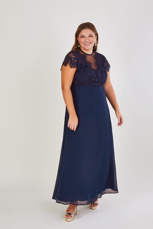 Monsoon Monsoon Women's 'Diana' Lace Maxi Dress in Blue - 2